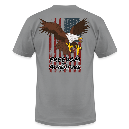 Freedom & Adventure T-Shirt - slate