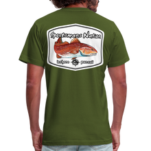 Load image into Gallery viewer, Inshore Pursuit Red Drum T-Shirt - olive
