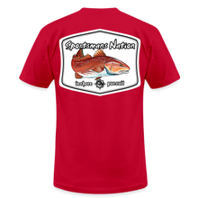 Load image into Gallery viewer, Inshore Pursuit Red Drum T-Shirt - red

