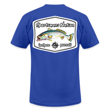 Load image into Gallery viewer, Inshore Pursuit Sea Trout T-Shirt - royal blue
