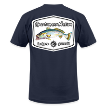Load image into Gallery viewer, Inshore Pursuit Sea Trout T-Shirt - navy
