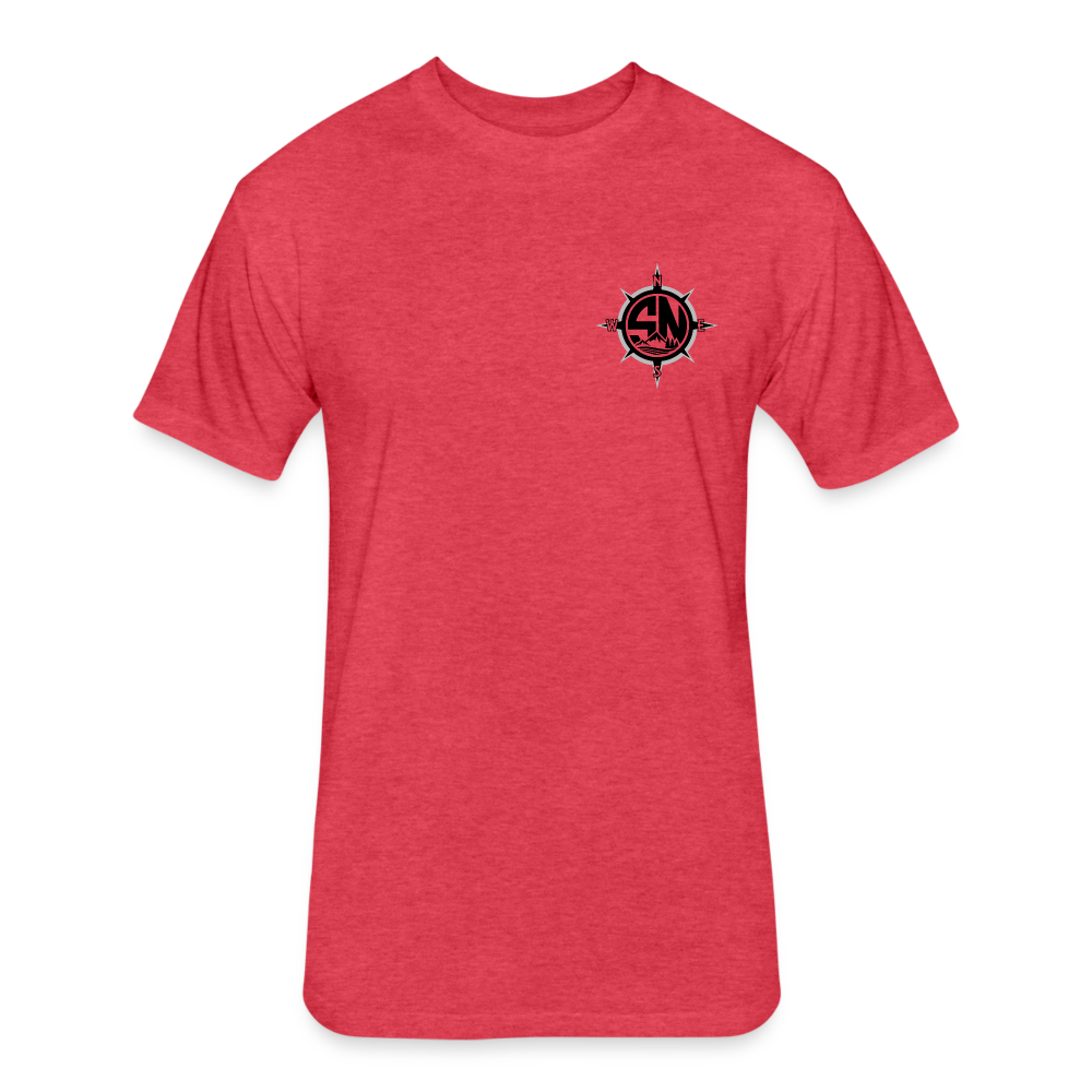 Bowhunt America T-Shirt - heather red