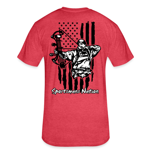 Bowhunt America T-Shirt - heather red