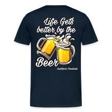 Load image into Gallery viewer, Men&#39;s Premium Better By The Beer T-Shirt - deep navy
