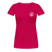 Load image into Gallery viewer, Women’s Crabs and Crushes Premium T-Shirt - dark pink
