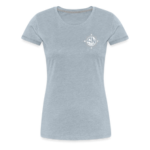 Load image into Gallery viewer, Women’s Crabs and Crushes Premium T-Shirt - heather ice blue
