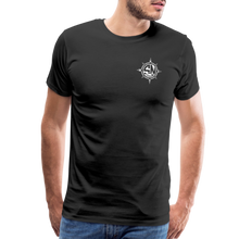 Load image into Gallery viewer, Men&#39;s Premium Hook &amp; Tine T-Shirt - black
