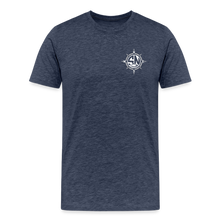 Load image into Gallery viewer, Men&#39;s Premium Hook &amp; Tine T-Shirt - heather blue
