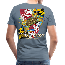 Load image into Gallery viewer, Men&#39;s Maryland Chicken Necker T-Shirt - steel blue
