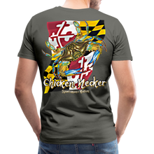 Load image into Gallery viewer, Men&#39;s Maryland Chicken Necker T-Shirt - asphalt gray
