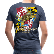 Load image into Gallery viewer, Men&#39;s Maryland Chicken Necker T-Shirt - heather blue

