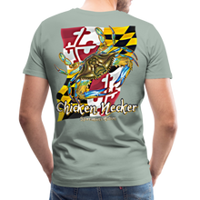 Load image into Gallery viewer, Men&#39;s Maryland Chicken Necker T-Shirt - steel green
