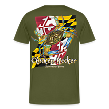 Load image into Gallery viewer, Men&#39;s Maryland Chicken Necker T-Shirt - olive green
