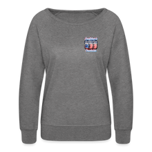 Load image into Gallery viewer, Women’s Crewneck Red White &amp; Brew&#39;s Sweatshirt - heather gray
