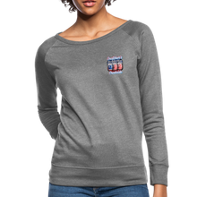 Load image into Gallery viewer, Women’s Crewneck Red White &amp; Brew&#39;s Sweatshirt - heather gray
