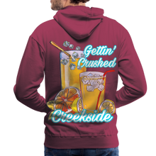 Load image into Gallery viewer, Men’s Premium Gettin&#39; Crushed Hoodie - burgundy
