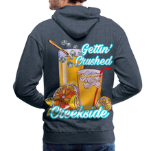 Load image into Gallery viewer, Men’s Premium Gettin&#39; Crushed Hoodie - heather denim
