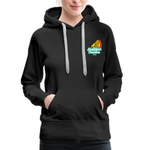 Load image into Gallery viewer, Women’s Premium Gettin&#39; Crushed Hoodie - black
