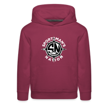 Load image into Gallery viewer, Kids‘ Premium Hoodie - burgundy
