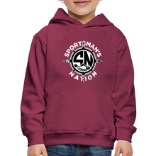 Load image into Gallery viewer, Kids‘ Premium Hoodie - burgundy
