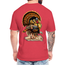 Load image into Gallery viewer, Circle Of Life Turkey T-Shirt - heather red
