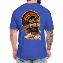 Load image into Gallery viewer, Circle Of Life Turkey T-Shirt - heather royal
