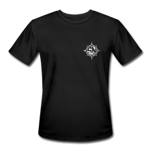 Load image into Gallery viewer, Men’s Short Sleeve Badfish Marlin Performance T-Shirt - black
