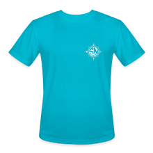 Load image into Gallery viewer, Men’s Short Sleeve Badfish Marlin Performance T-Shirt - turquoise
