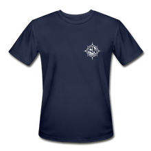 Load image into Gallery viewer, Men’s Short Sleeve Badfish Marlin Performance T-Shirt - navy
