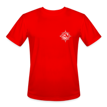Load image into Gallery viewer, Men’s Short Sleeve Badfish Marlin Performance T-Shirt - red

