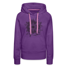 Load image into Gallery viewer, Women’s Premium Susky Mandala Hoodie - purple
