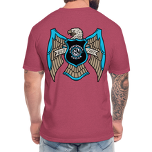 Load image into Gallery viewer, Men&#39;s Wild &amp; Free T-Shirt - heather burgundy
