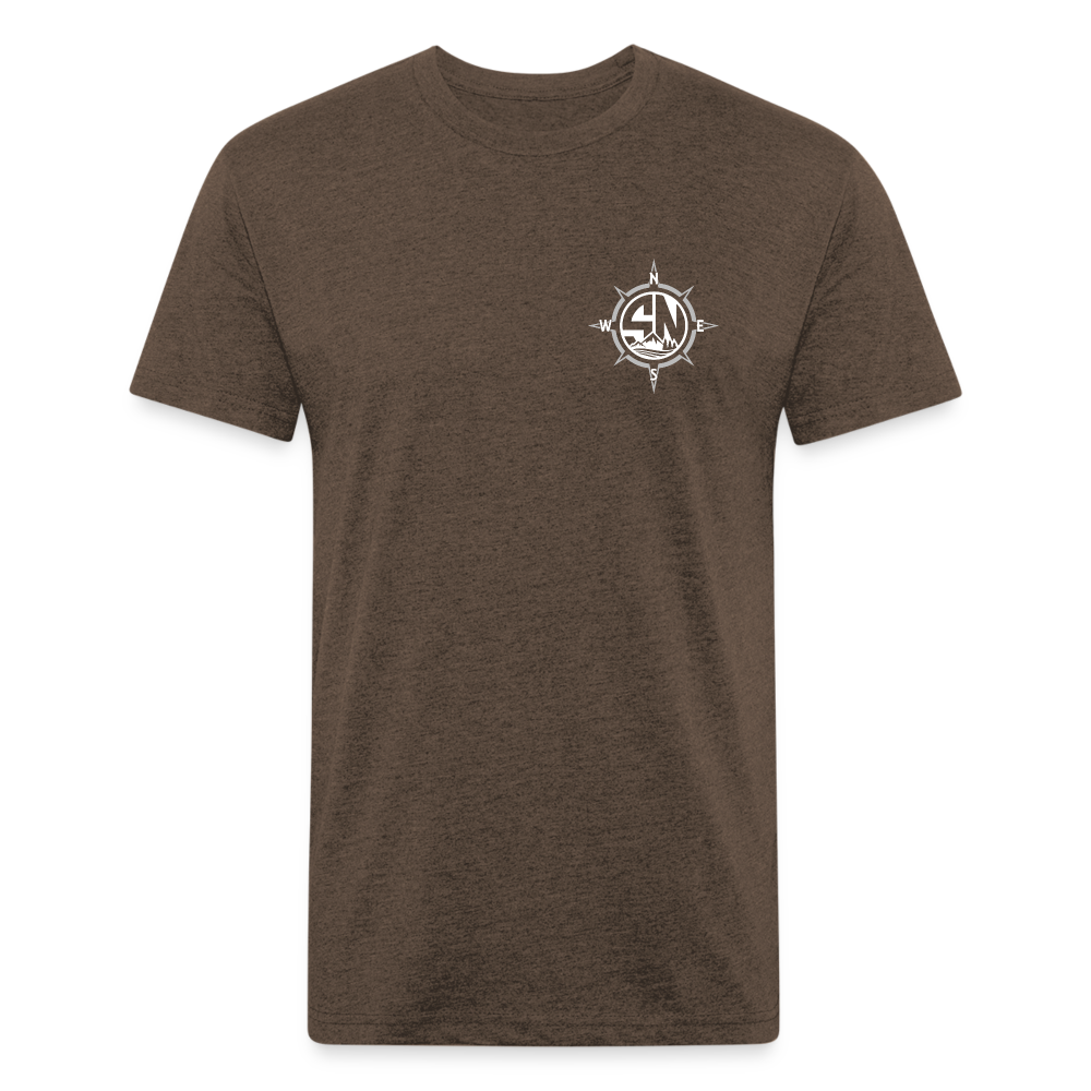 Moon Scrape T-Shirt - heather espresso